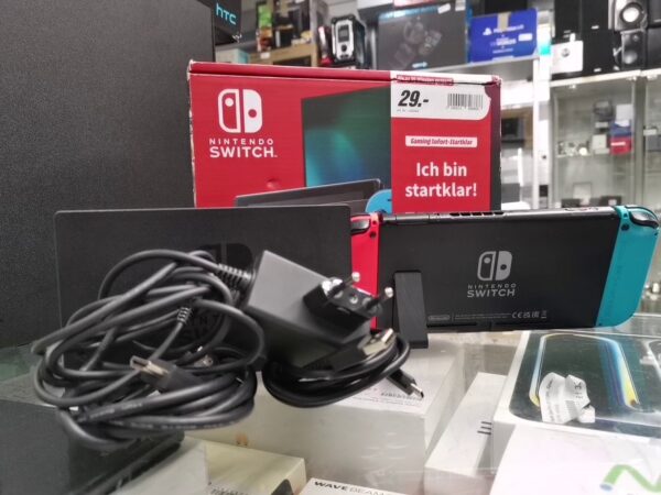 Nintendo Switch | mit Originalverpackung  | Zustand: Gut | Farbe: schwarz – Bild 4