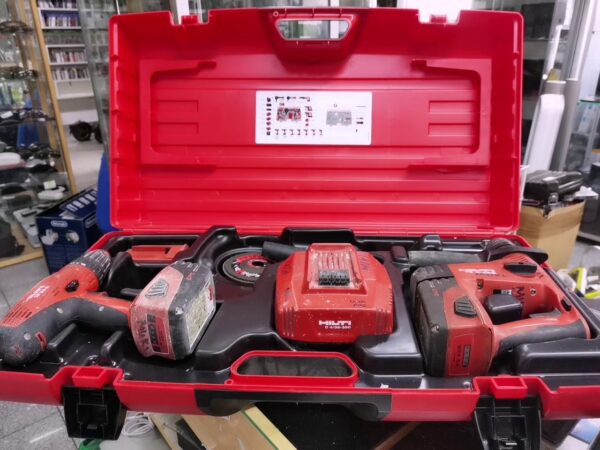 Hilti-TE4-A22 LI-Ion Akku-Bohrhammer Set  | Koffer | Zustand: Sehr Gut