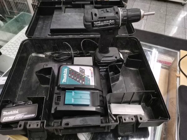 Makita DDF482 Akku-Bohrschrauber | Koffer 2 Akku Ladegerät  | Zustand: Sehr Gut – Bild 2