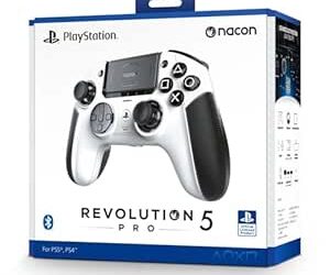Nacon Revolution Pro 5 Controller Weiß (pc/ps4/ps5) | mit Originalverpackung  | Zustand: Neu | Farbe: weiss