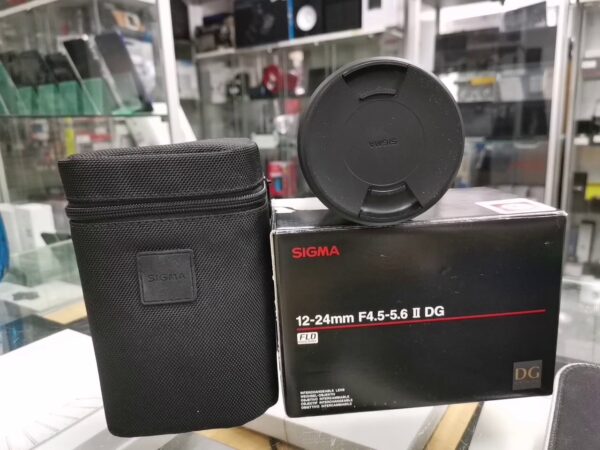 Sigma 12-24 F4.5-5.6 Ii Dg  | mit Originalverpackung  | Zustand: Sehr Gut – Bild 2