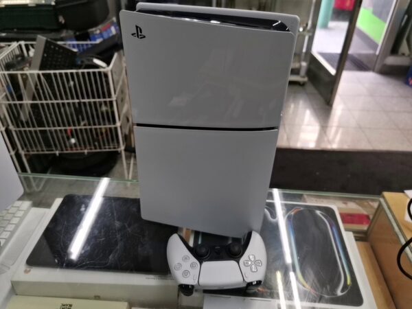 Sony PS5 Slim 1TB Digital Edition | Zustand: Sehr Gut | Farbe: schwarz – Bild 3