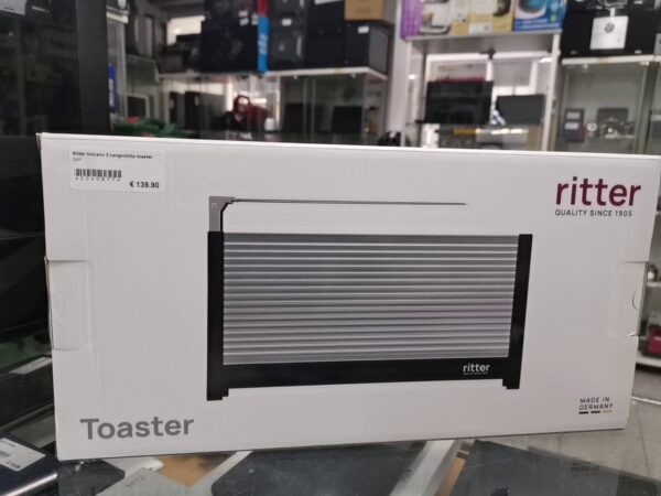 Ritter Volcano 3 Langschlitz-toaster | mit Originalverpackung  | Zustand: Neu – Bild 2