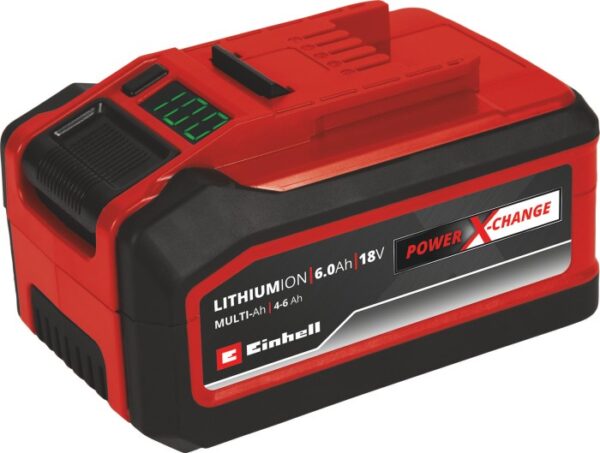 Einhell Power X-Change Plus Multi-Ah Werkzeug-Akku 18V, 6.0/4.0Ah, Li-Ionen [6.0Ah] [108Wh] | mit Originalverpackung  | Zustand: Neu