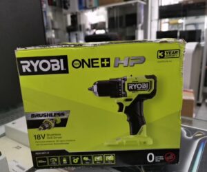 Ryobi Akku-bohrschrauber 'rdd18c1-0 18 V One+ Hp Brushless | mit Originalverpackung Solo  | Zustand: Neu