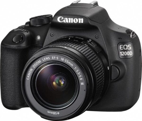 Canon EOS 1200D schwarz | mit Objektiv EF-S 18-55mm und EF 75-300mm  |  Auslösungen: 7340 | Zustand: Sehr Gut