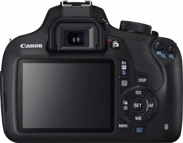 Canon EOS 1200D schwarz | mit Objektiv EF-S 18-55mm und EF 75-300mm  |  Auslösungen: 7340 | Zustand: Sehr Gut – Bild 2