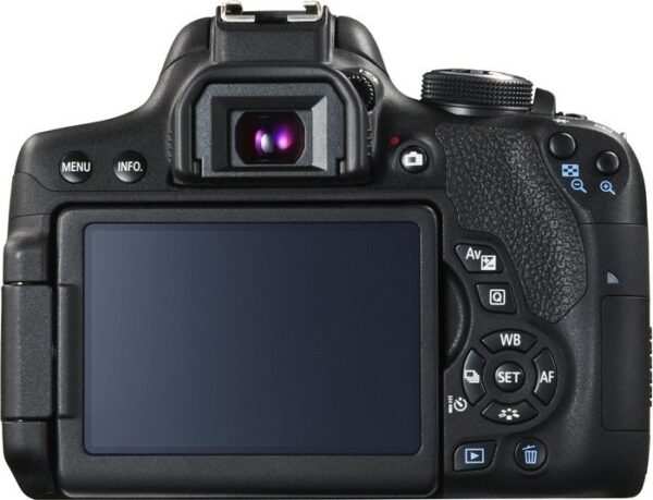 Canon EOS 750D mit Objektiv EF-S 18-55mm 3.5-5.6 IS STM | Kamera Tasche schwarz | Zustand: Sehr Gut – Bild 2