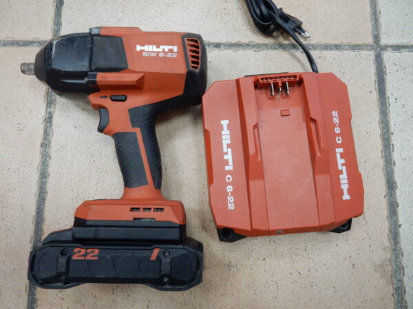 Hilti Siw 8-22 Schlagbohrschrauber | Ladegerät | akku | Zustand: Sehr Gut