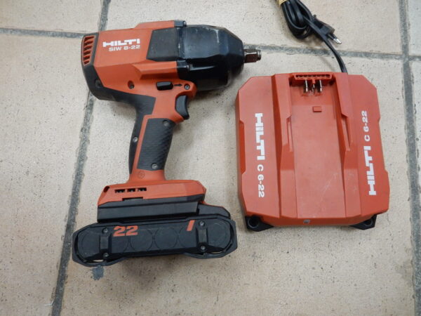 Hilti Siw 8-22 Schlagbohrschrauber | Ladegerät | akku | Zustand: Sehr Gut – Bild 2