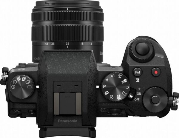 Panasonic Lumix DMC-G70 schwarz mit Objektiv Lumix G Vario 14-42mm 3.5-5.6 OIS | Zustand: Sehr Gut – Bild 3