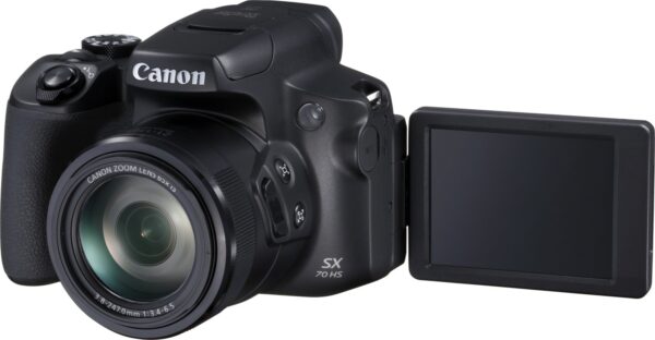 Canon PowerShot SX70 HS schwarz | ohne Ladegerät | Zustand: Wie Neu – Bild 2