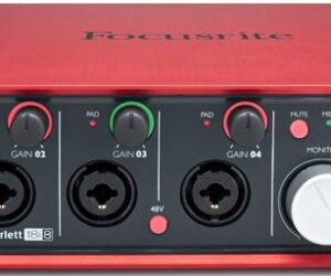 Scarlett 18i8 2nd Gen. Usb | Audio Interface | mit Adapter | Zustand: Gut