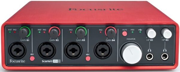 Scarlett 18i8 2nd Gen. Usb | Audio Interface | mit Adapter | Zustand: Gut