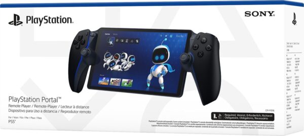 Sony Playstation Portal Remote Player Midnight Black (ps5) | mit Tasche + Schutz cover | mit org. Rechnung vom 28.03.2025 | Zustand: Wie Neu | Farbe: schwarz