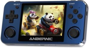 Anbernic Rg 351mp Retro Spielkonsole  | Mit Verpackung | Zustand: Sehr Gut | Farbe: blau