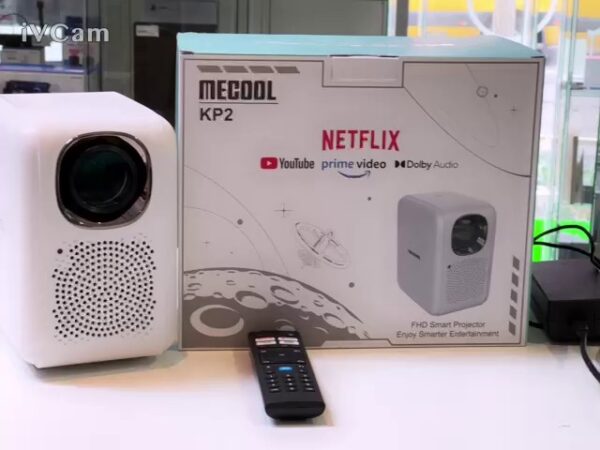 Mecool Kp2 Netflix Beamer  | Mit Verpackung  |  Fernbedienung  | Zustand: Sehr Gut – Bild 2