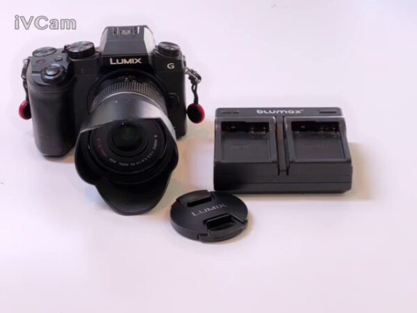 Panasonic Lumix DMC-G70 mit Kit 14-42mm Digitalkamera  | Mit Universale ladegerät
 | Zustand: Gut – Bild 2