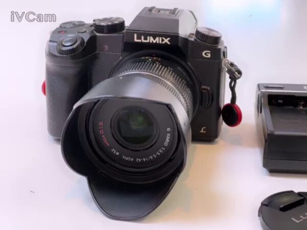 Panasonic Lumix DMC-G70 mit Kit 14-42mm Digitalkamera  | Mit Universale ladegerät
 | Zustand: Gut – Bild 3