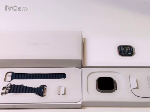 Apple Watch Ultra 2 Mit Ocean Armband Blau | Mit Verpackung  |  Ladekabel  |  Batterie 99%  | Zustand: Wie Neu – Bild 2