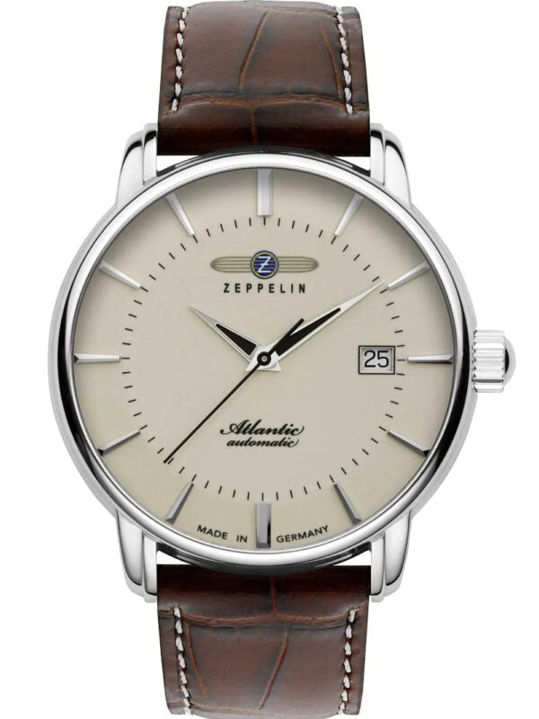 Zeppelin 8452-5 Atlantic Automatik Herrenuhr | Mit Verpackung  |  Zertifikat  | Zustand: Wie Neu