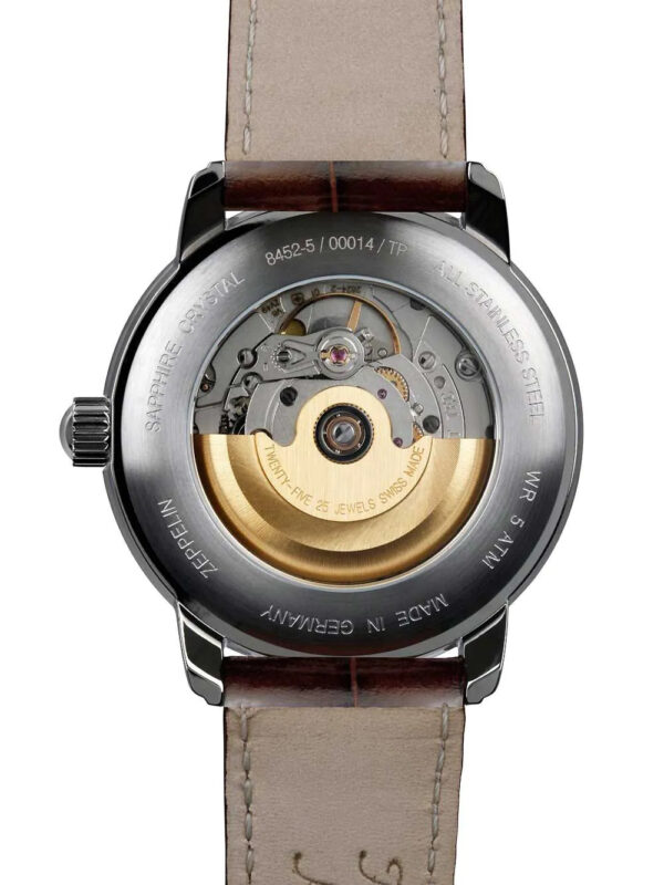 Zeppelin 8452-5 Atlantic Automatik Herrenuhr | Mit Verpackung  |  Zertifikat  | Zustand: Wie Neu – Bild 2