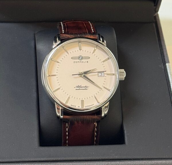 Zeppelin 8452-5 Atlantic Automatik Herrenuhr | Mit Verpackung  |  Zertifikat  | Zustand: Wie Neu – Bild 3