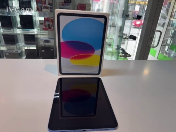 iPad 10. Generation 5G 64GB + Cellular | Mit Verpackung und  Rechnung | SimLock: Frei | Zustand: Wie Neu | Farbe: blau | Akku: 100% – Bild 2