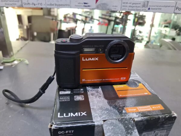 Panasonic DC-FT7EG-D orange |  mit Originalverpackung Kompaktkamera | Zustand: Sehr Gut – Bild 2