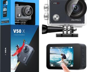 AKASO V50X Aktion-kamera WiFi | mit Originalverpackung | mit Zubehör | Zustand: Neu