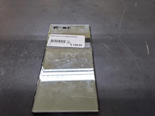 Sony Xperia Xz Premium Lte 64gb | Gehäuse Krätze | SimLock: Frei | Zustand: Gut | Farbe: silber – Bild 3