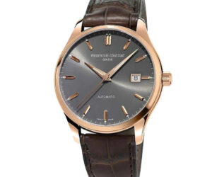Frederique Constant Classics Automatic FC-303X5B3 | mit Originalverpackung | Silber Zifferblatt | 40mm | FC-303mit LadegerätR5B4 | Zustand: Sehr Gut