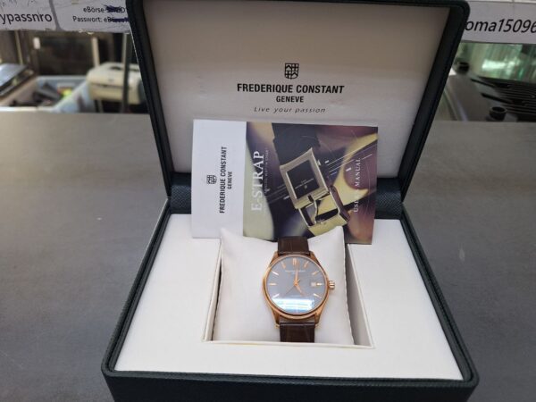Frederique Constant Classics Automatic FC-303X5B3 | mit Originalverpackung | Silber Zifferblatt | 40mm | FC-303mit LadegerätR5B4 | Zustand: Sehr Gut – Bild 2