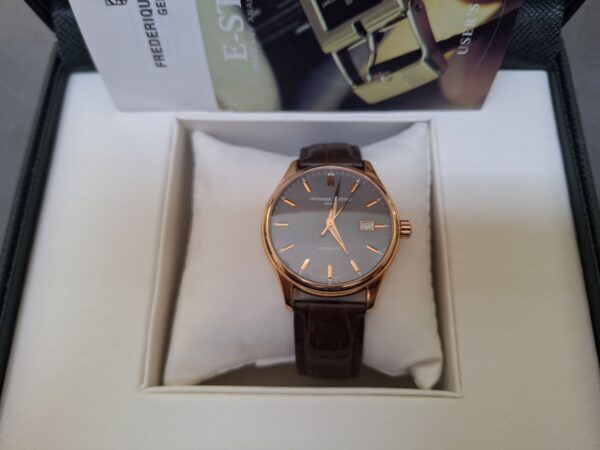 Frederique Constant Classics Automatic FC-303X5B3 | mit Originalverpackung | Silber Zifferblatt | 40mm | FC-303mit LadegerätR5B4 | Zustand: Sehr Gut – Bild 3