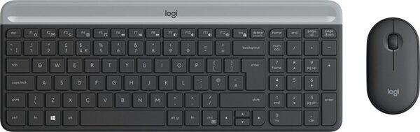 Logitech Mk470 Slim Combo Kabelloses | Tastatur-Maus-Set | mit Originalverpackung | Zustand: Neu