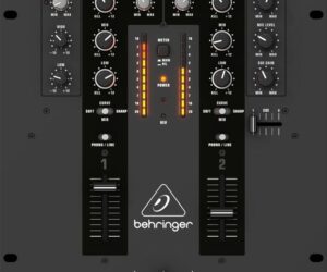 Behringer Pro Mixer Nox101  | Premium 2-Kanal DJ-Mixer mit voller VCA-Steuerung und Ultraglide Crossfader | mit Adapter | Zustand: Sehr Gut