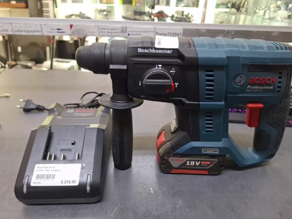 Bosch Gbh 18v-21  | mit Akku  4Ah+ Ladegerät | Zustand: Wie Neu