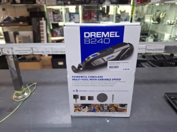 Dremel Akku-multitool 12 V 8240 | Mit 5 Teilig Zubehör-set mit Originalverpackung  | Zustand: Neu – Bild 2