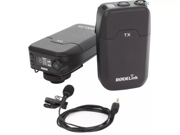 Rode RodeLink Wireless Filmmacher Kit | mit Originalverpackung | Mikrofon ohne Schaumstoff-Windschutz | Zustand: Sehr Gut