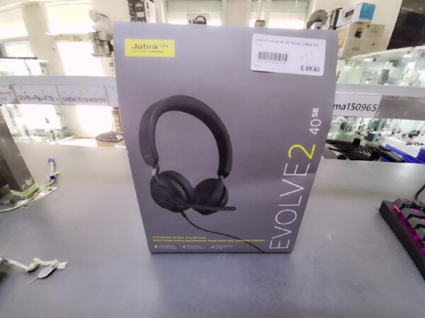 Jabra Evolve2 40 SE Stereo USB-A MS | mit Originalverpackung | Zustand: Neu – Bild 3