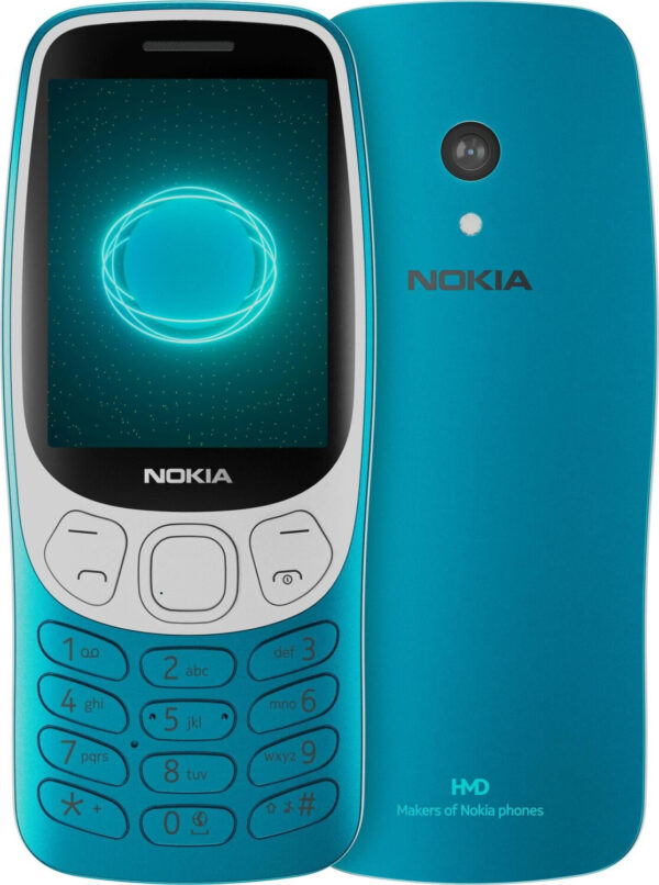 Nokia 3210 4G Blau | mit Originalverpackung | mit mit Ladegerät | mit org | Rechnung von24.01.2025 | SimLock: Frei | Zustand: Wie Neu | Farbe: blau