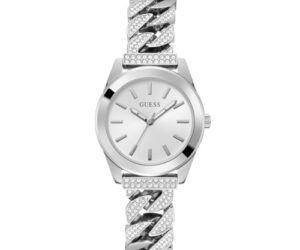 Guess Analog Gw0546l1  | (Silberfarben | Silberfarben | Weiß)mit Originalverpackung | Zustand: Wie Neu