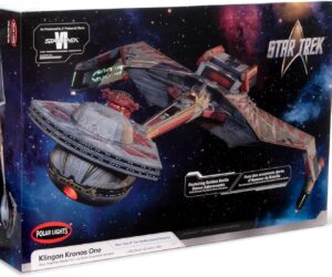 Polar POL997M/06 Modellbausatz, Mehrfarbig | mit Originalverpackung | 1:350 Polar Lights Star Trek Enterprise NX-01 | Zustand: Neu