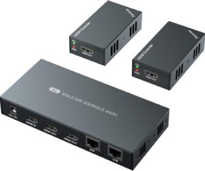 PWAYTEK HDMI-Verlängerungs-Splitter, 1 x 2, 1080p | Zustand: Neu