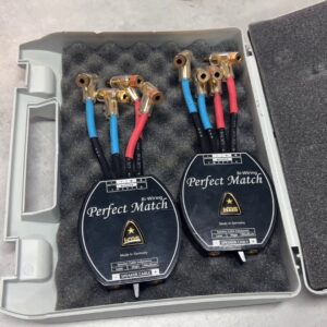 PHiFi HMS Perfect Match Bi Wiring Adapter | Koffer | Zustand: Gut