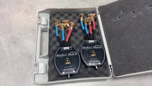 PHiFi HMS Perfect Match Bi Wiring Adapter | Koffer | Zustand: Gut
