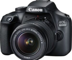 Canon Eos 4000d  | +Canon EFS 18-55mm  | 2xAKKU | 1xLadegerät  | Zustand: Sehr Gut