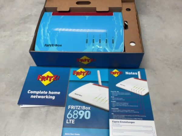 Fritzbox 6890 LTE (SIM) | mit Originalverpackung | Zustand: Wie Neu – Bild 2