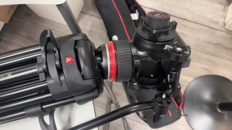 Manfrotto Mvttwinma Tripod With 504x  | Tasche | Zustand: Sehr Gut – Bild 4