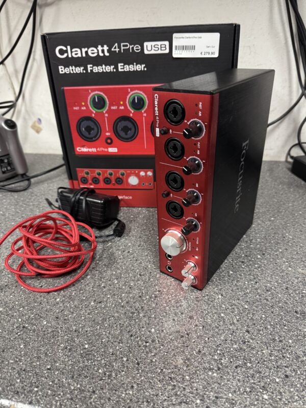 Focusrite Clarte 4 Pro Usb  | mit Originalverpackung | Zustand: Sehr Gut – Bild 3
